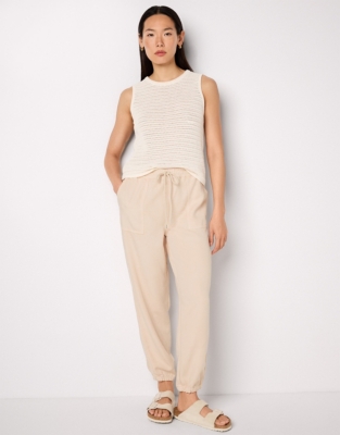 Super Soft Lyocell Utility Trouser - Shell