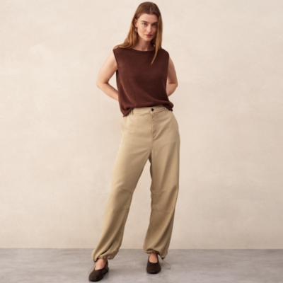 Super Soft Lyocell Utility Trousers