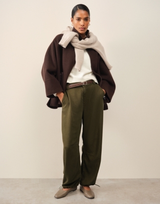 Super Soft Lyocell Utility Trousers