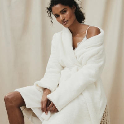 Long Lightweight Waffle Robe