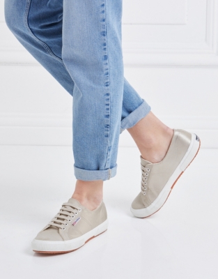 Superga Satin Plimsolls | Accessories Sale | The White Company UK