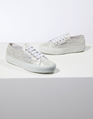 superga shimmer trainers