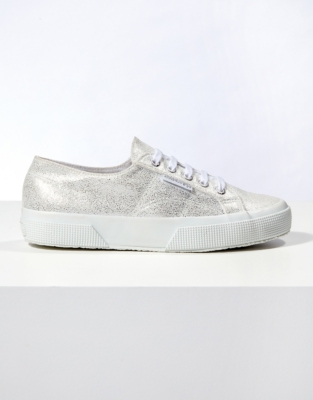 superga shimmer trainers