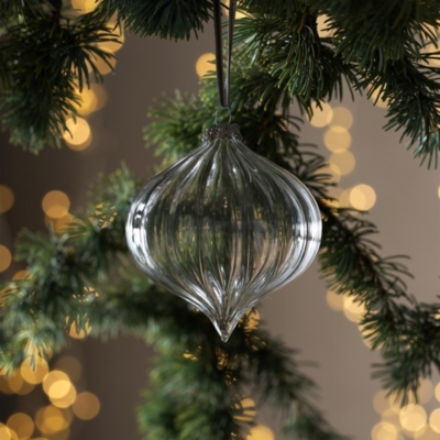 Swirled Glass Bauble Home & Bath The White Company US