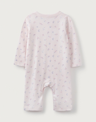 Sylvie Floral-Print Sleepsuit | Baby Sale | The White Company US