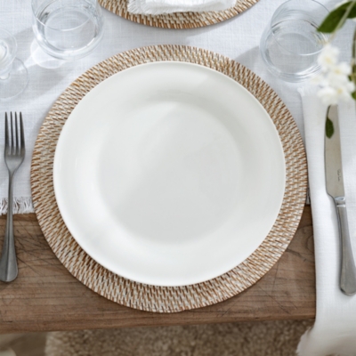 Symons Bone China Dinner Plate Tableware The White Company US