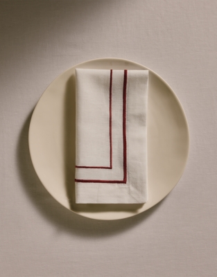 Symons Double Row Cord Napkins – Set of 4