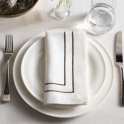 Symons Double Row Cord Napkins – Set of 4