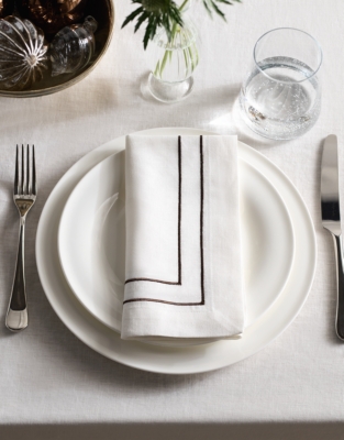 Symons Double Row Cord Napkins – Set of 4