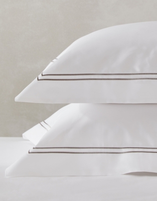 Symons Double Row Cord Oxford Pillowcase – Single