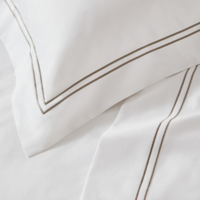 Symons Double Row Cord Oxford Pillowcase – Single