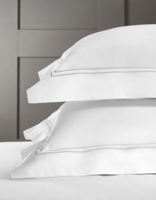 Symons Double Row Cord Oxford Pillowcase – Single