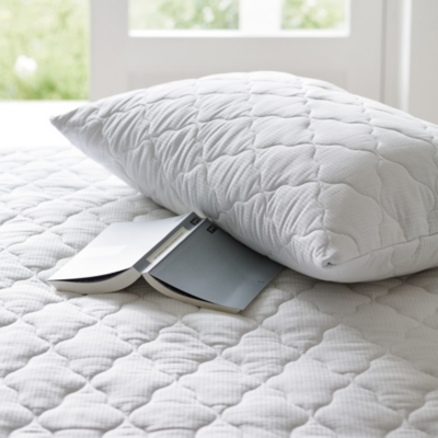 the white company temperature balance quilted mattress protector