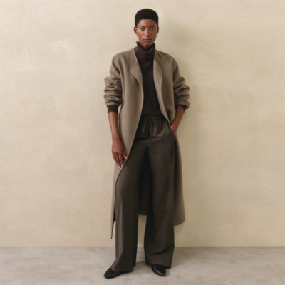 Tailored Drawstring Trousers