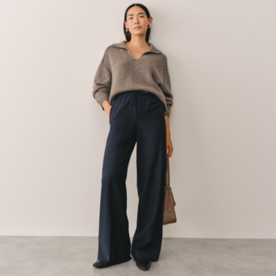 Tailored Drawstring Trousers
