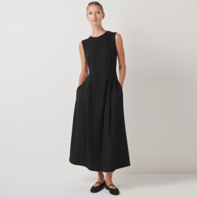 Tailored Stretch Jersey Layering Dress