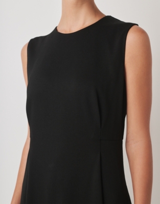 Tailored Stretch Jersey Layering Dress