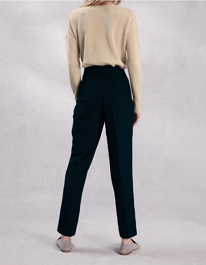Tapered-Leg Trousers | Clothing Sale | The White Company UK