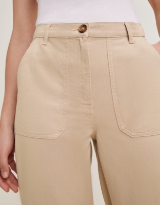 Tapered Utility Pocket Pants