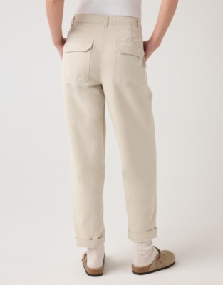 Tapered Utility Pocket Pants