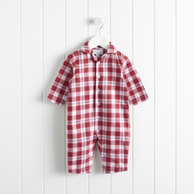 tartan sleepsuit