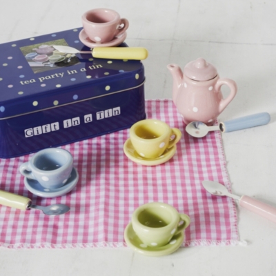 Tea Party in a Tin Children's Home Sale The White Company UK
