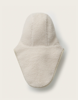 Teddy Borg Hooded Neck Warmer (6mths–2yrs)
