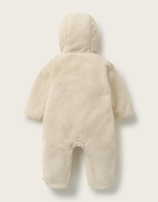 Teddy Fleece Romper (0–2yrs)