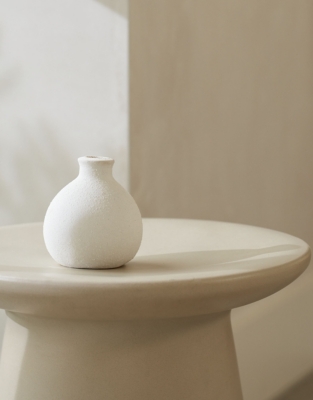 Textured Ceramic Bud Vase