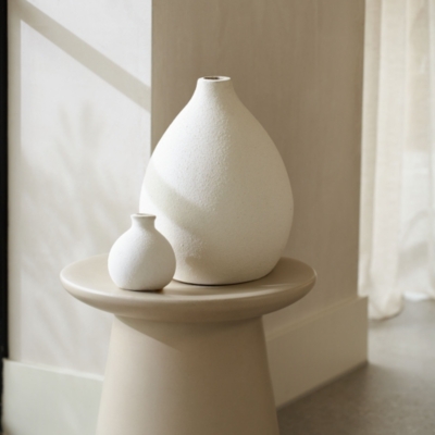 Textured Ceramic Bud Vase