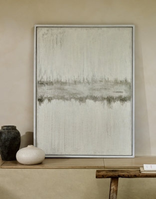 Textured Hand-Painted Wall Art – Large