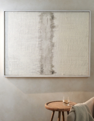 Textured Hand-Painted Wall Art – Large