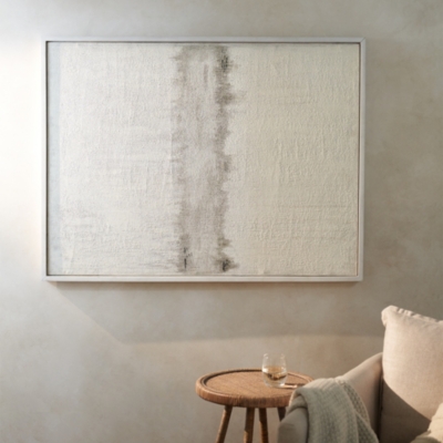 Textured Hand-Painted Wall Art – Large