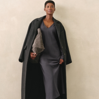 Textured Jersey Batwing Dress