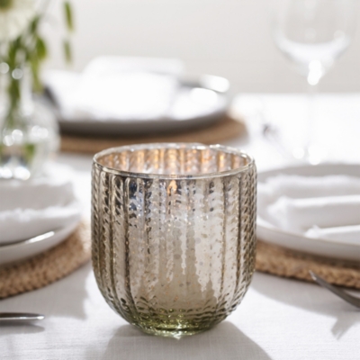 The White Company Clear Skye Optic Tumbler Glasses Set of Four 1 Size