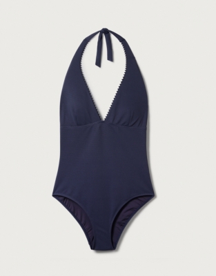 Textured Pom-Pom Swimsuit | Swimwear | The White Company US