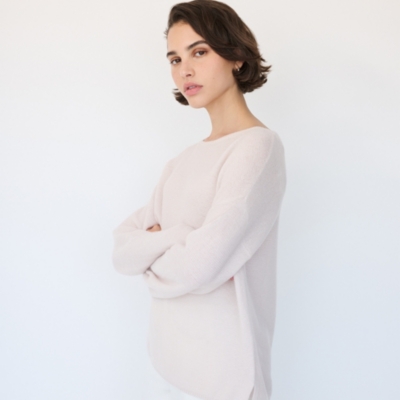 Textured Stitch Jumper with Cashmere