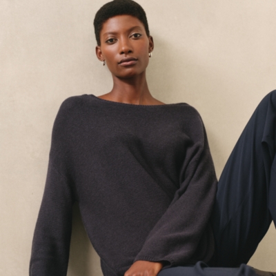 Textured Stitch Jumper with Cashmere