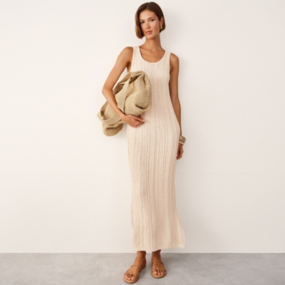 Textured Stitch Knitted Dress