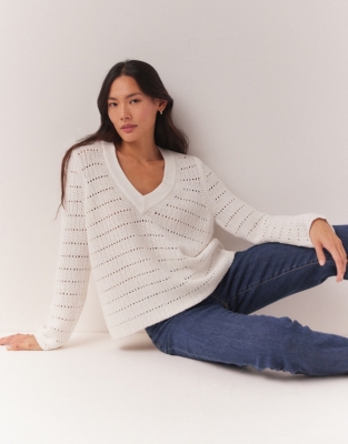 The white company ladies on sale jumpers