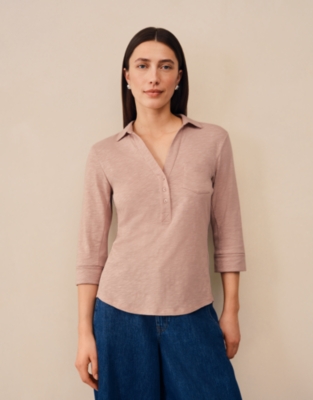 The Perfect Organic Cotton Rib Side Shirt