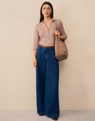 The Perfect Organic Cotton Rib Side Shirt