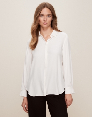 The Silk Shirt | All Clothing Sale | The White Company US