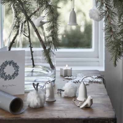 The White Company Christmas Cards Set of 12 Christmas Accessories