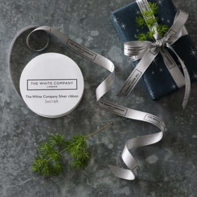 The White Company Christmas Ribbon 5m Christmas Sale The White