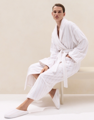 Thin Stripe Robe