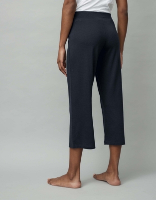 Three-Quarter Wide-Leg Lounge Trousers | Clothing Sale | The White ...