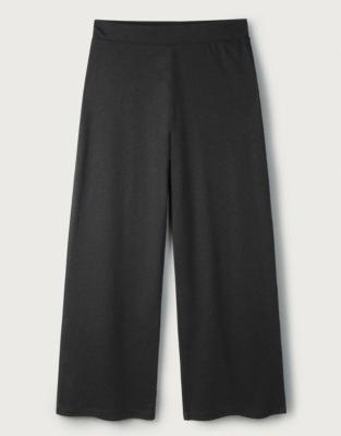 Three-Quarter Wide-Leg Lounge Trousers | Clothing Sale | The White ...