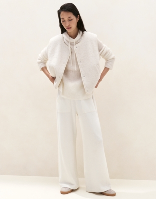 Tie Roll Neck Jumper with Alpaca