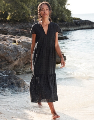 The White Company launches tiered dresses for summer